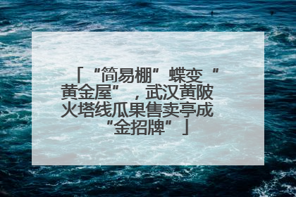 “简易棚”蝶变“黄金屋”，武汉黄陂火塔线瓜果售卖亭成“金招牌”