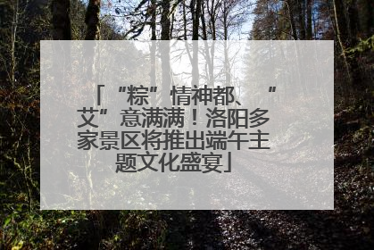 “粽”情神都、“艾”意满满！洛阳多家景区将推出端午主题文化盛宴