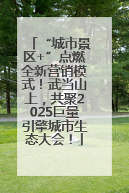 “城市景区+”点燃全新营销模式！武当山上，共聚2025巨量引擎城市生态大会！