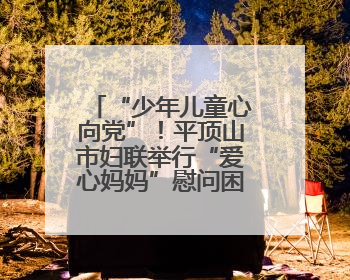 “少年儿童心向党”！平顶山市妇联举行“爱心妈妈”慰问困境儿童活动