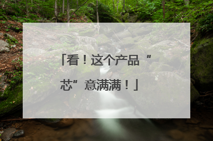 看！这个产品“芯”意满满！