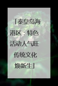 秦皇岛海港区：特色活动人气旺 传统文化焕新生