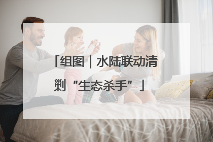 组图｜水陆联动清剿“生态杀手”