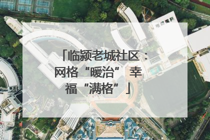 临颍老城社区：网格“暖治” 幸福“满格”