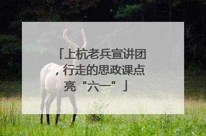 上杭老兵宣讲团，行走的思政课点亮“六一”