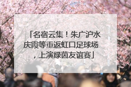 名宿云集！朱广沪水庆霞等重返虹口足球场，上演绿茵友谊赛