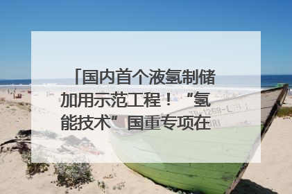 国内首个液氢制储加用示范工程！“氢能技术”国重专项在四川南充启动｜打赢经济发展翻身仗