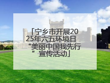 宁乡市开展2025年六五环境日“美丽中国我先行”宣传活动