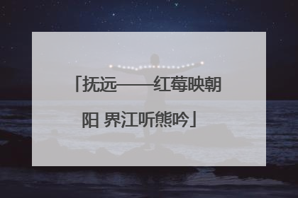 抚远——红莓映朝阳 界江听熊吟