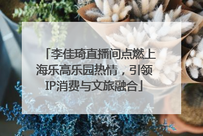 李佳琦直播间点燃上海乐高乐园热情，引领IP消费与文旅融合