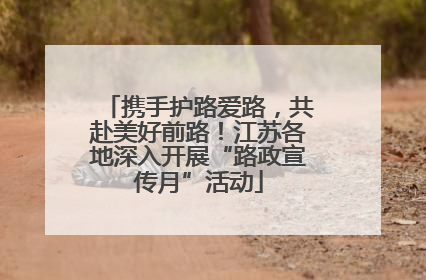 携手护路爱路，共赴美好前路！江苏各地深入开展“路政宣传月”活动
