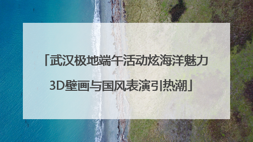 武汉极地端午活动炫海洋魅力 3D壁画与国风表演引热潮