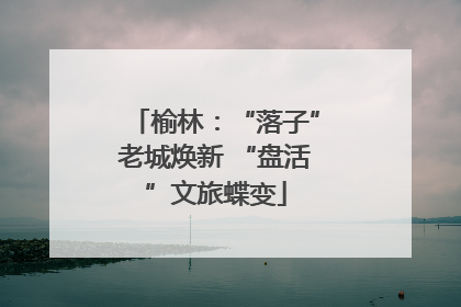 榆林：“落子”老城焕新 “盘活”文旅蝶变