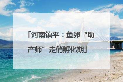 河南镇平：鱼卵“助产师”走俏孵化期