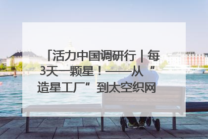 活力中国调研行｜每3天一颗星！——从“造星工厂”到太空织网的“银河速度”
