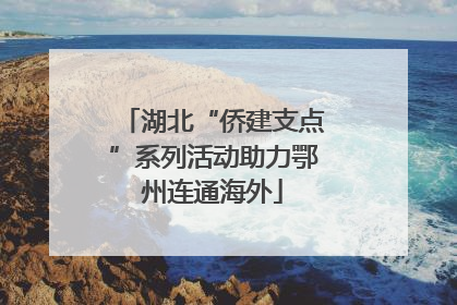 湖北“侨建支点”系列活动助力鄂州连通海外