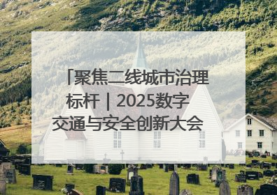 聚焦二线城市治理标杆｜2025数字交通与安全创新大会在保定隆重开幕