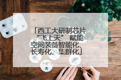 西工大研制芯片“飞上天” 赋能空间装备智能化、长寿化、集群化
