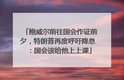 鲍威尔前往国会作证前夕，特朗普再度呼吁降息：国会该给他上上课