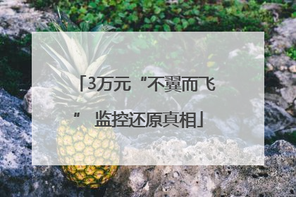 3万元“不翼而飞” 监控还原真相