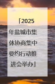 2025年盐城市集体协商集中要约行动推进会举办