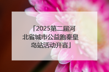 2025第二届河北省城市公益跑秦皇岛站活动开赛